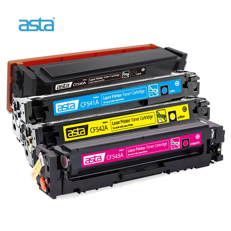 ASTA Compatible Toner Cartridge CF540A/CF541A/CF542A/CF543A-203A