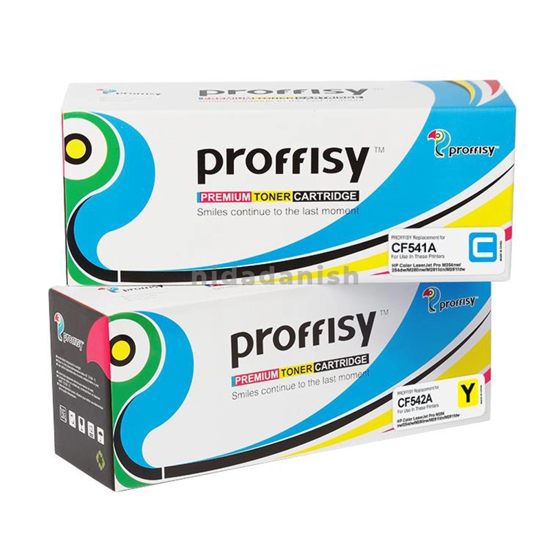 Proffisy Compatible Color Toner Cartridge CF540A SET-203A