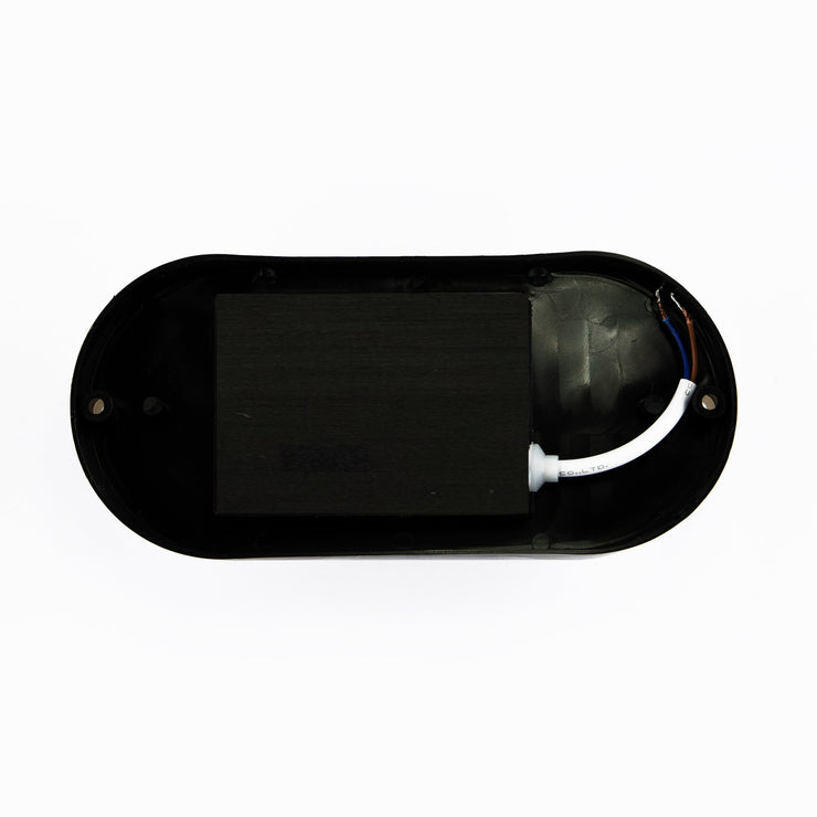 Tronic Black Oval LED Bulkhead 12 Watts