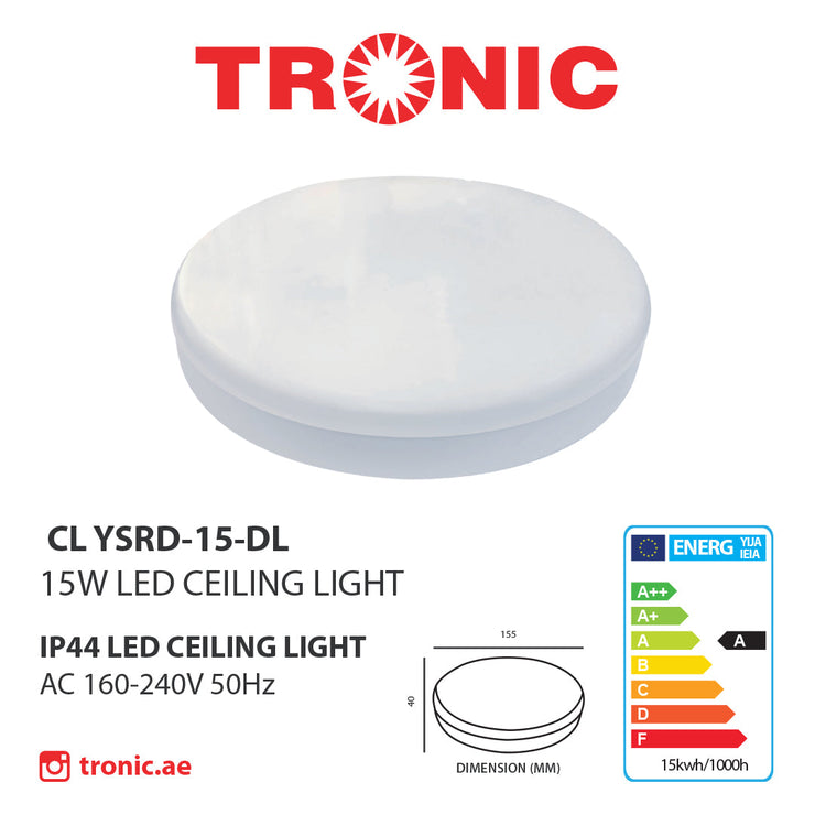 Tronic Round LED Ceiling Light 15 Watts