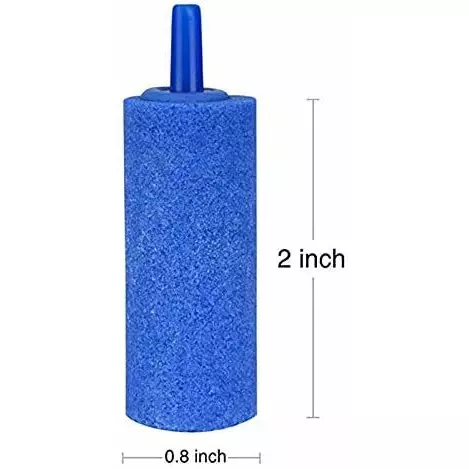 Cylinder Air Stone Medium Diffuser Oxygen Bubbles Pump for Aquarium HA-009