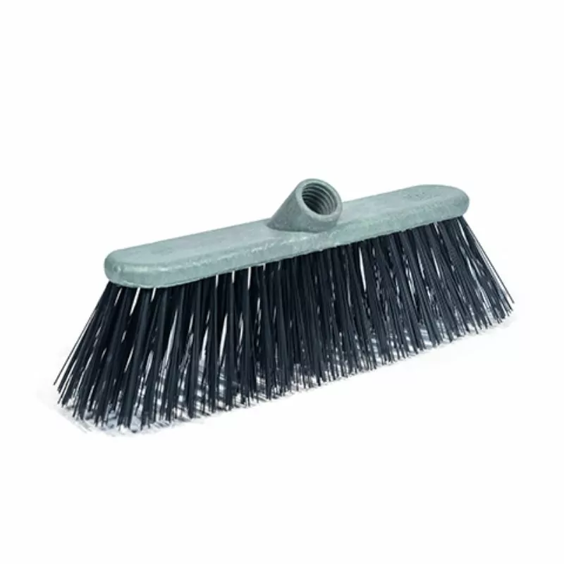 TBP Francesina Industrial Hard Fibre Broom with Handle-Bent 106-B Pack of 12