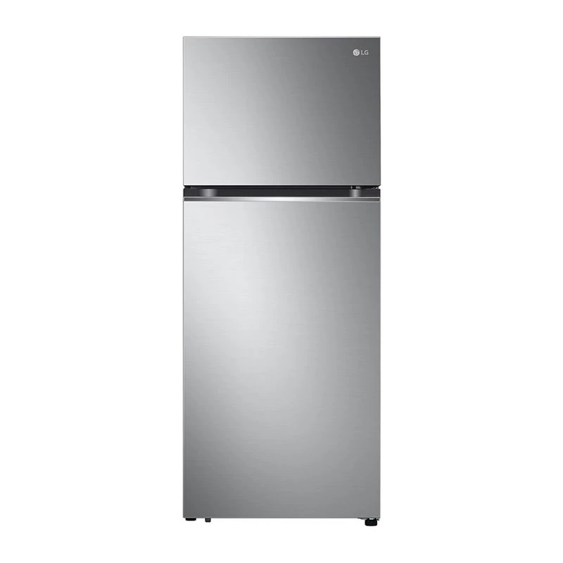 LG Refrigerator 375L Double Door with Smart Inverter Compressor, Linear & Door Cooling Technology Drak Graphite Steel GL B472PLGB