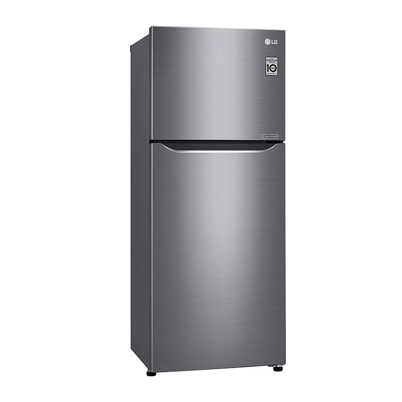 LG Refrigerator 234L Double Door with Smart Inverter Compressor, Moist Balance Crisper Drak Graphite Steel GN C252SLBB