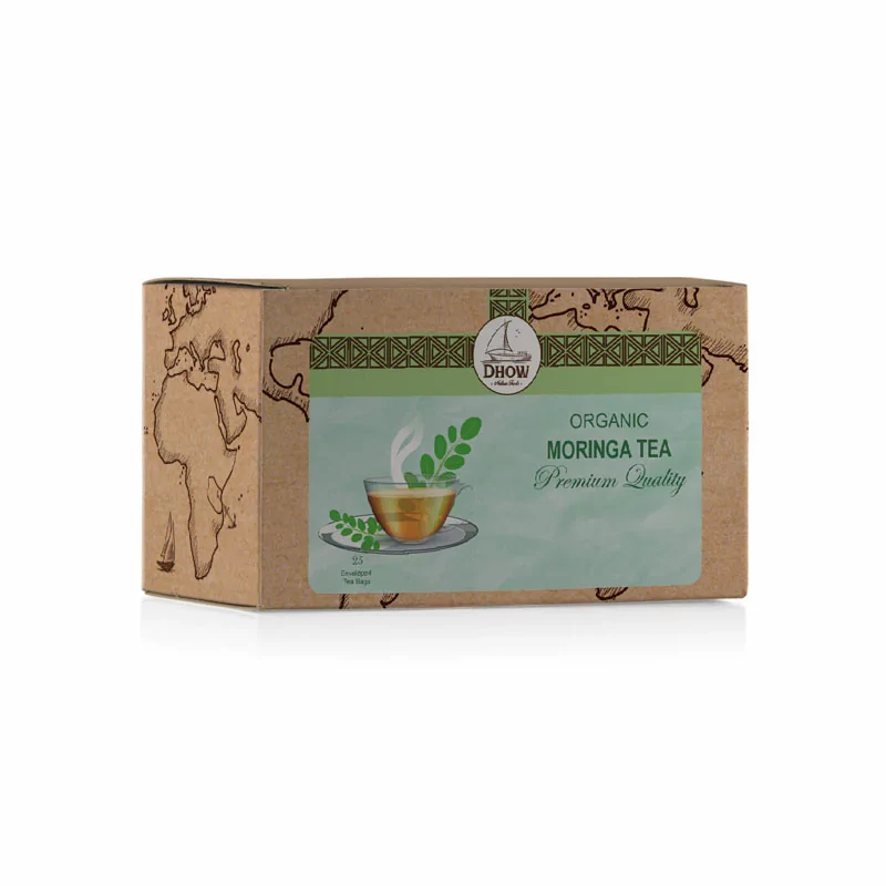 Dhow Organic Herbal Infusion Tea Moringa 25bags/box