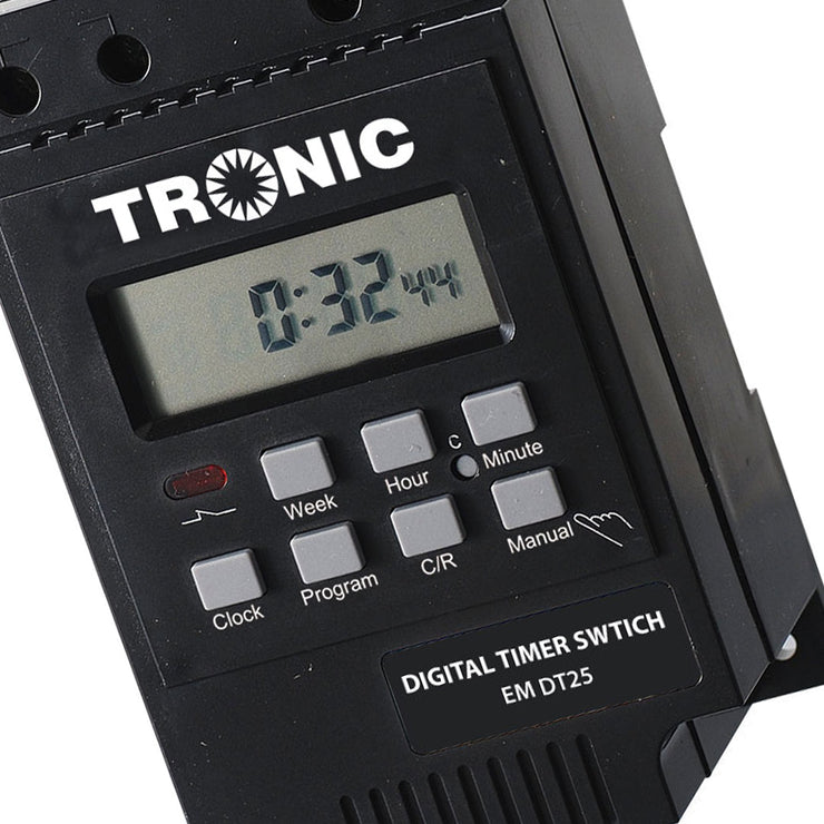 Tronic Digital Timer Switch 25Amps