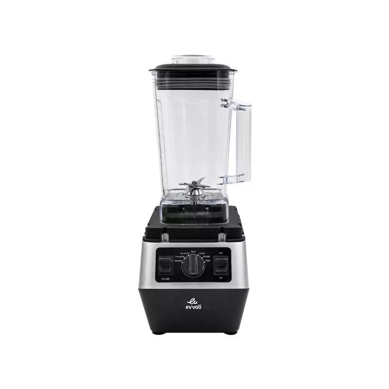 Evvoli Commercial Blender 2L Plastic Jar 2200W Ice Crusher EVKA-CBL20B