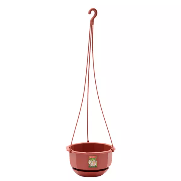 Lionstar Flower Pot No5 Gardenia 163Ø FH-1 Hanging Planter Pot, Outdoors and Indoors Garden, Sturdy and Durable