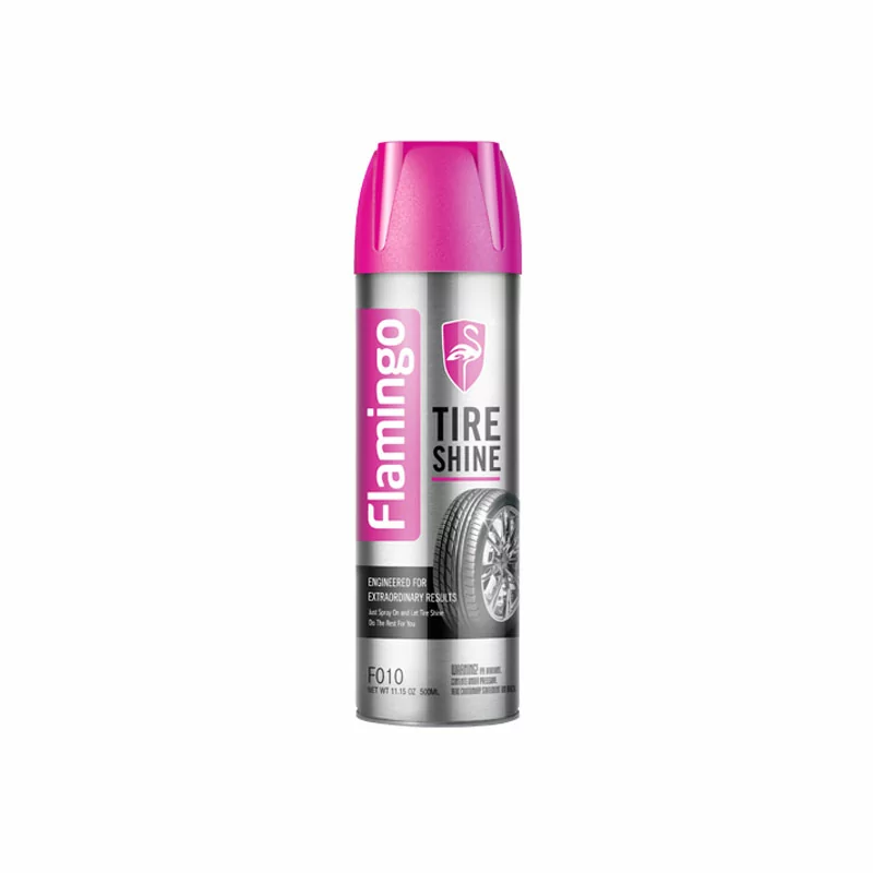 Flamingo Tyre Shine Engineered for Extraordinary Results for Shine & Preventing Cracking & Fading 650ml