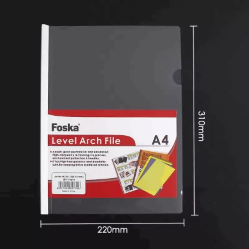 Foska Slide File Clear W310-16 7863