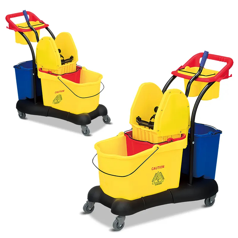 TBP Triple Buckets Mop Trolley 1368