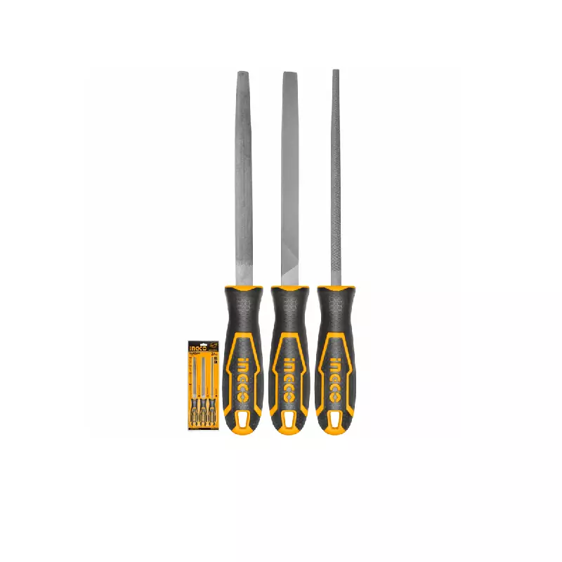 Ingco Steel File 3pcs Set HKTFS1308