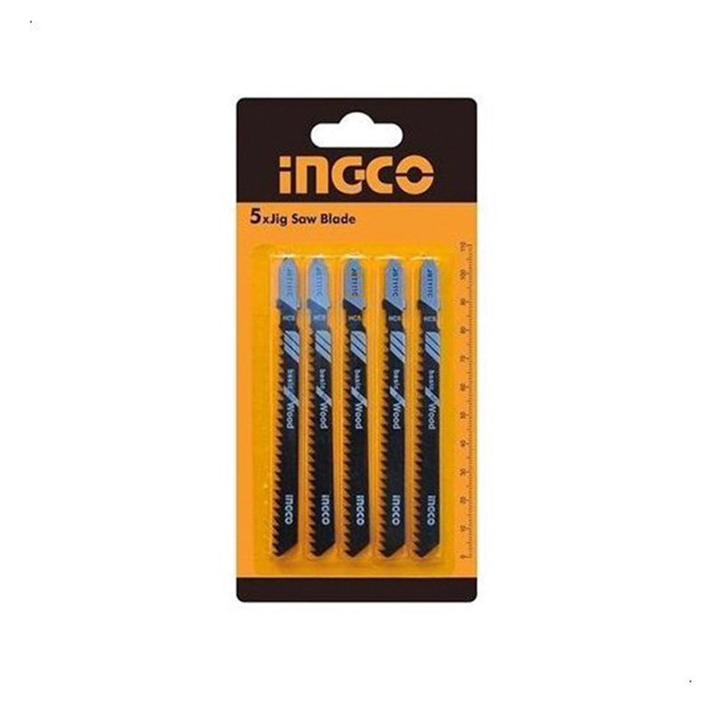 Ingco Jigsaw Blade for Wood 74mm Pack of 5 JBT11C