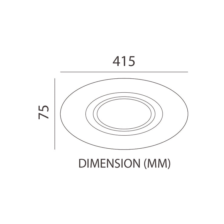 Tronic Modern LED 3 Changeable (3 Shades) Light