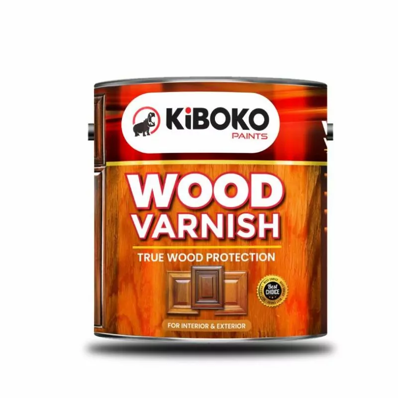 Kiboko Wood Varnish (Gloss Finish) Wood Finishers 4L