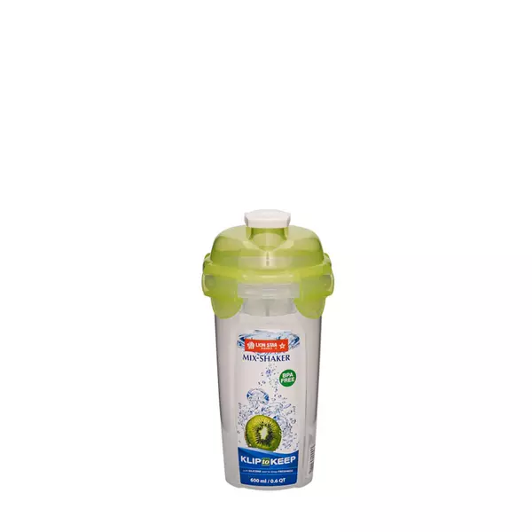 Lionstar Container Klip to Keep 600ML KP-46 Plastic Bottle Shaker Leakproof BPA Free For Home & School