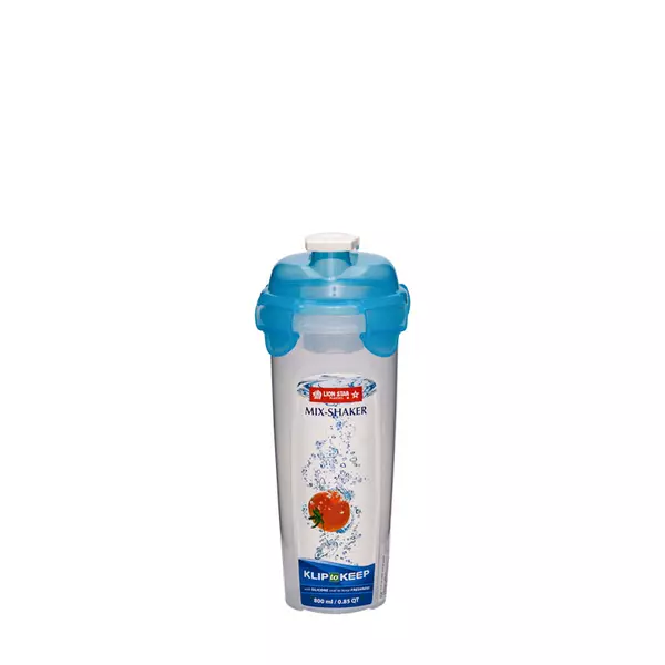 Lionstar Container Klip to Keep 800ml KP-47 Plastic Bottle Shaker Leakproof BPA Free For Home & School