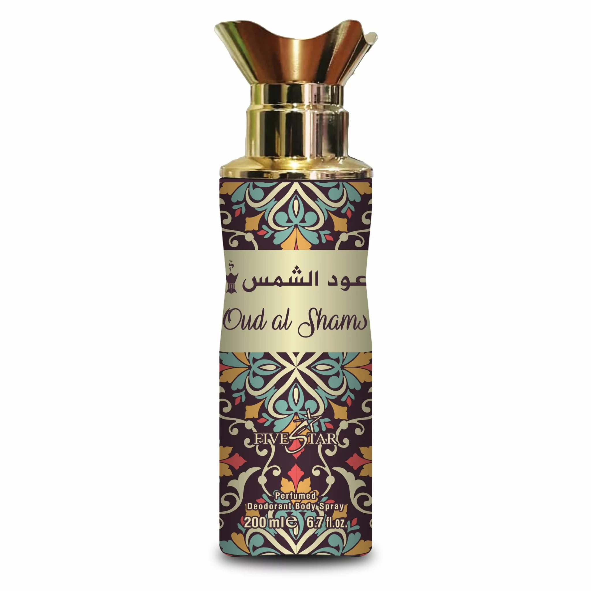 Fivestar Arabic Body Spray 200ml Oud Al Shams for Him