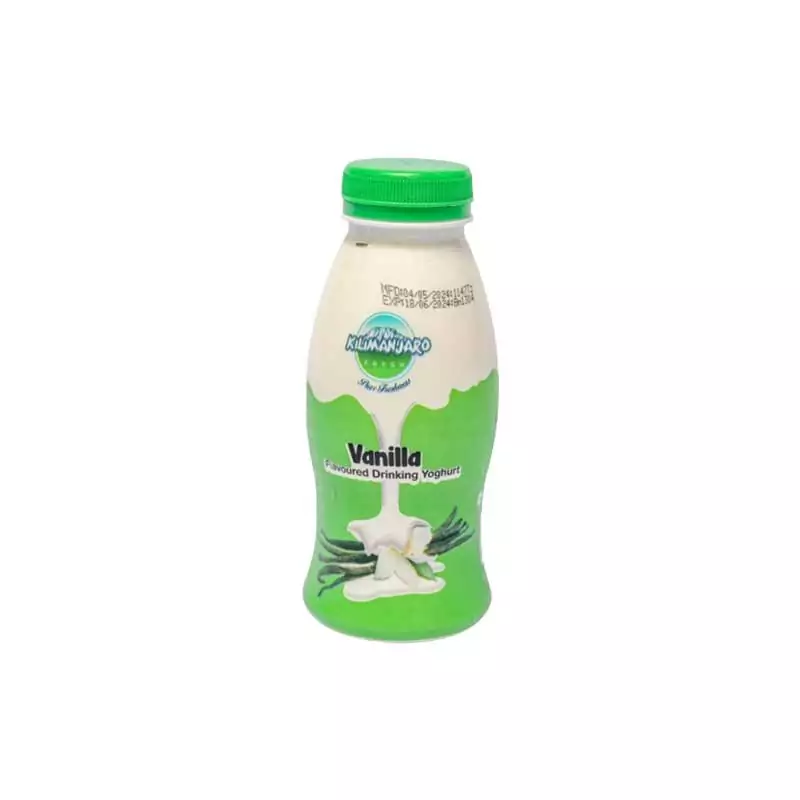 Kilimanjaro Fresh Vanilla Drinking Yogurt 350ml