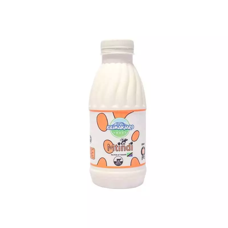 Kilimanjaro Fresh Mtindi UHT Fresh Milk 500ml Bottle