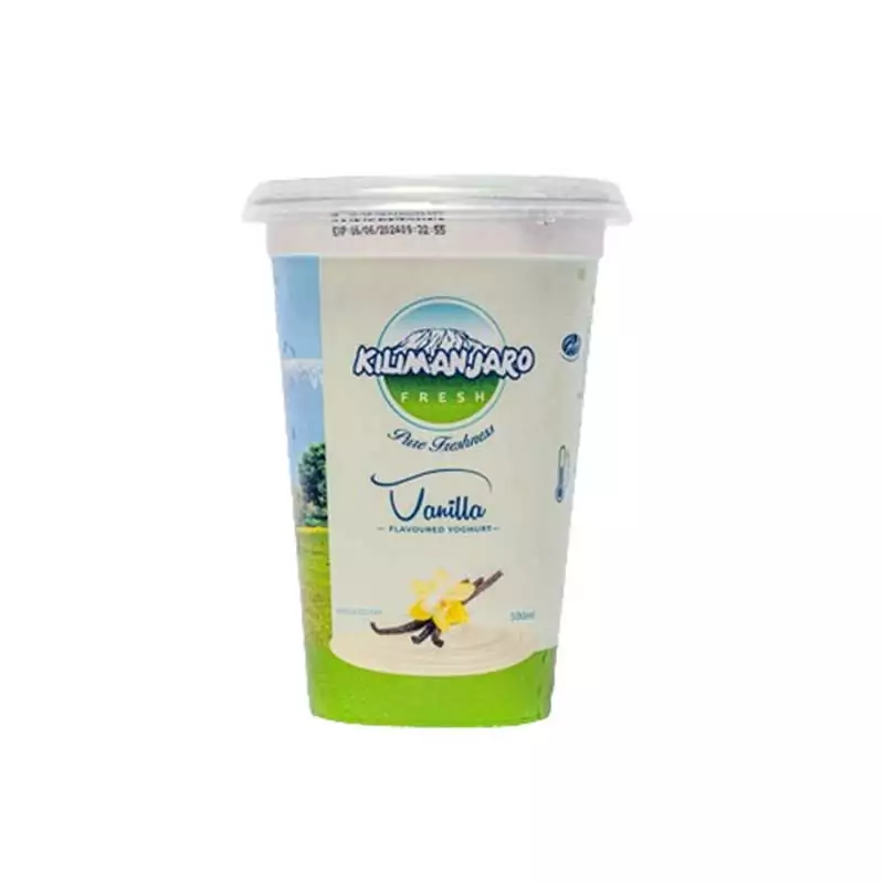 Kilimanjaro Fresh Vanilla Yogurt 500ml