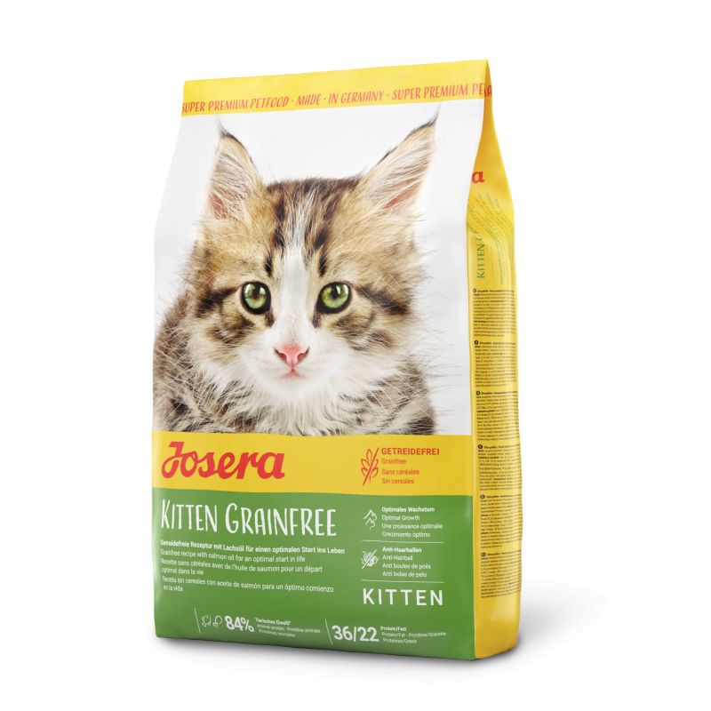 Josera Kitten Grainfree Cat Dry Food for Pregnant, Lactating and Growing Cats 2kg (Pack of 6)