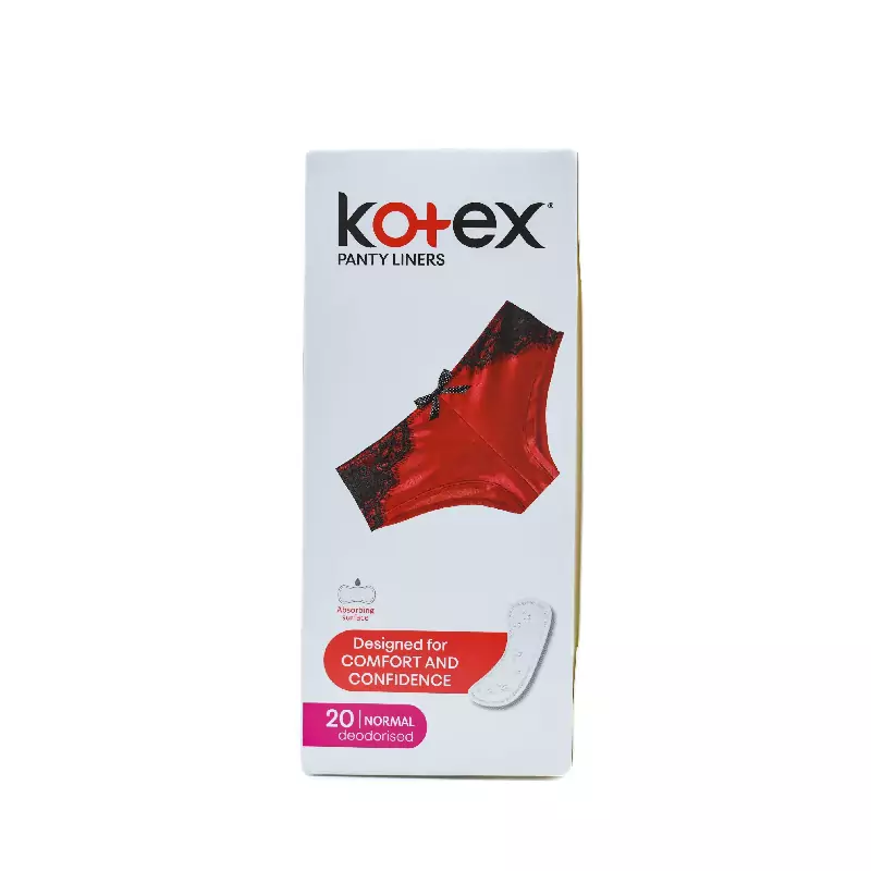 Kotex Panty Liner Deodorise 20 Counts (Pack of 16)