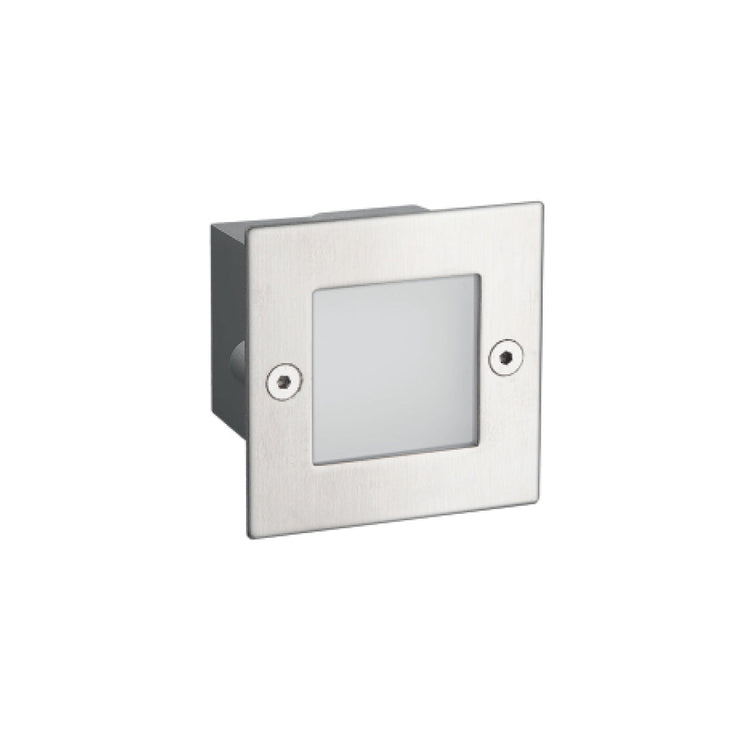 Tronic Square Silver 2 Watts Step Light