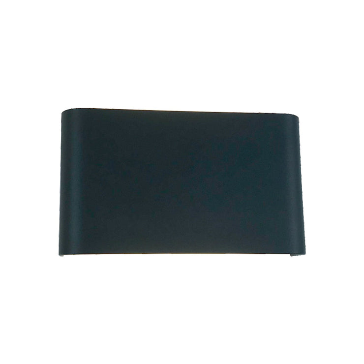 Tronic Black Rectangular 6Watts Wall Light