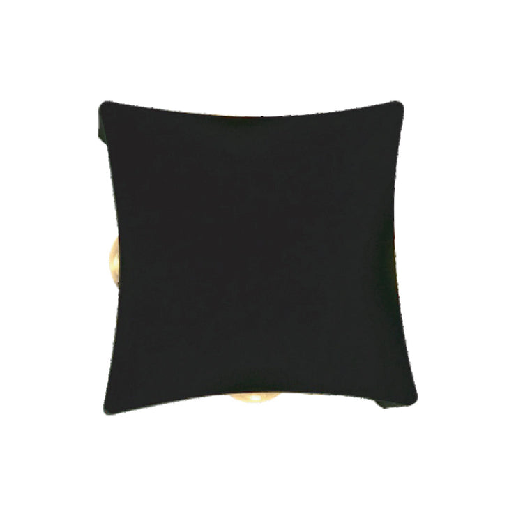 Tronic Small Black Cushion-Shaped Wall Light