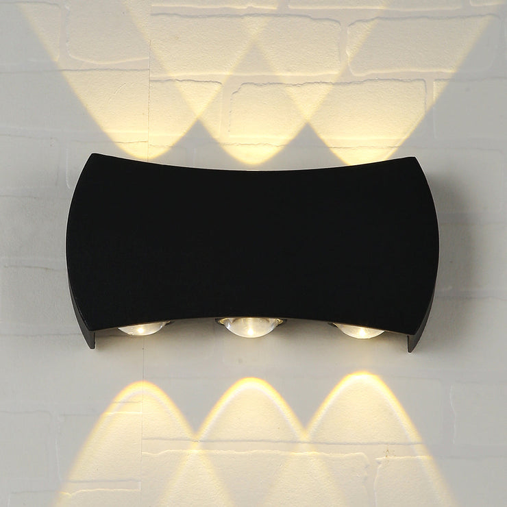 Tronic Modern Black Sconce LED Wall Light