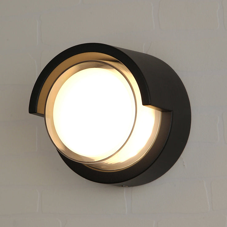 Tronic Black LED Wall Light