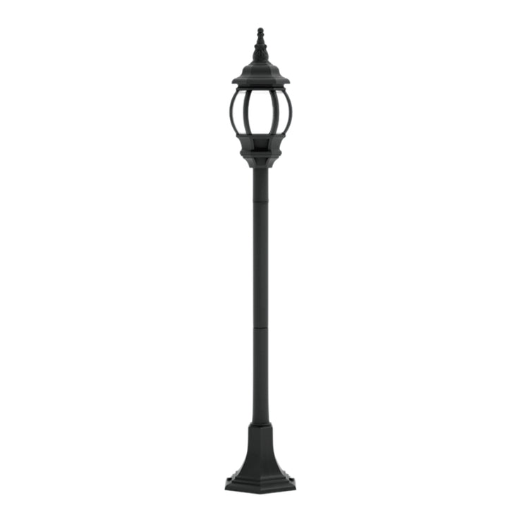 Tronic Ornamental Aluminum Bollard LL 906P-10-BK