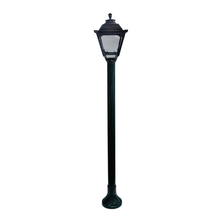 Tronic Ornamental Aluminum Bollard LL 907P-10-BK