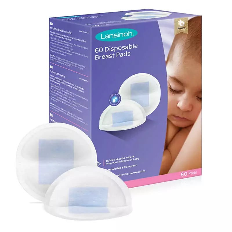 Lansinoh Disposable Nursing Breast Pads Pack of 60