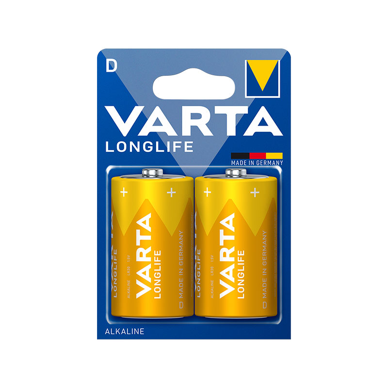 Varta Battery Longlife D 2pcs 7379