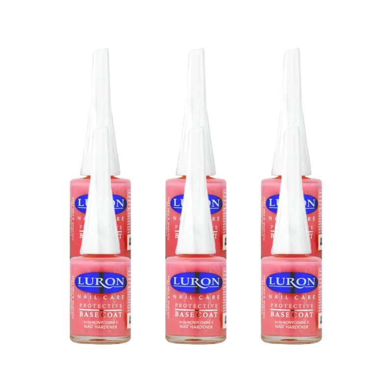 Luron Nail Polish Basecoat 14ml BL55 Pack of 6