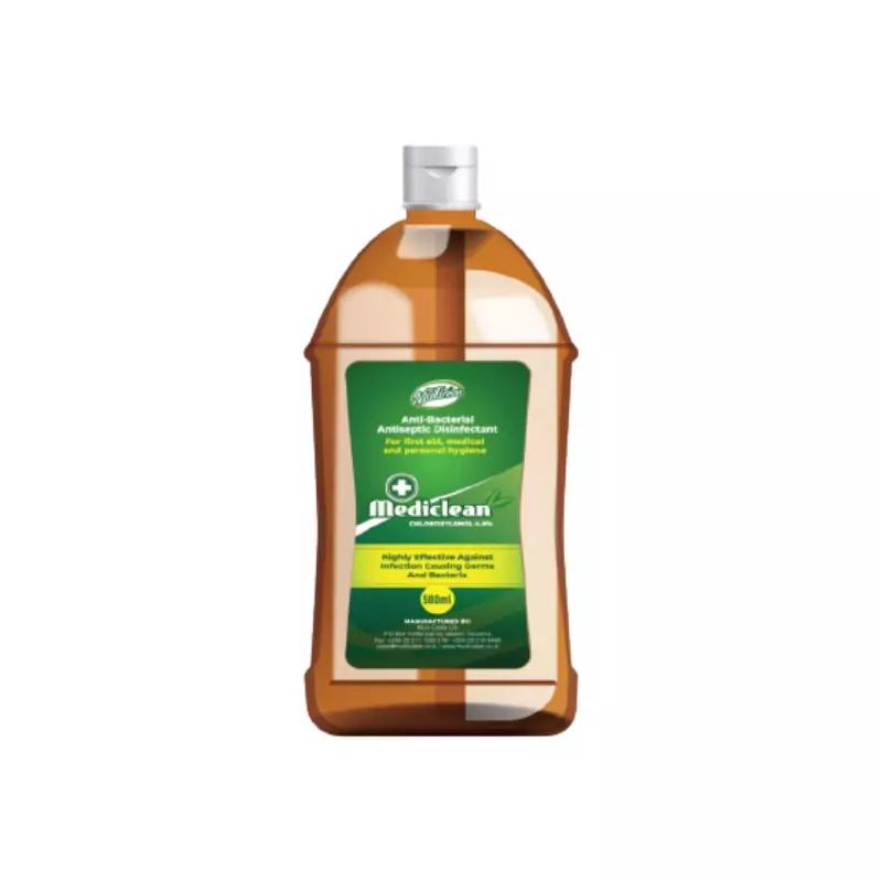 Medi Clean Anti-Bacterial & Antiseptic Disinfectant (Chloroxylenol 4.8%) 500ml