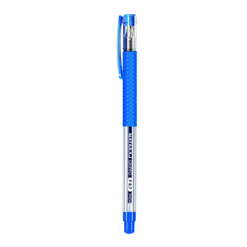 Nataraj Grippo Fine Pen 0.7mm 6pcs Blue P01275