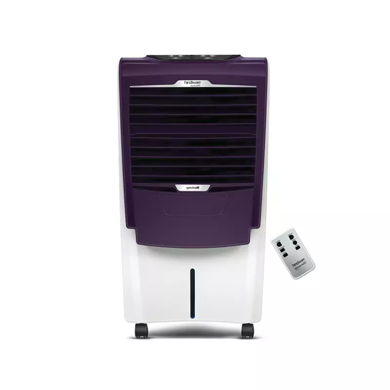 Hindware Spectra Plus 24L Desert Air Cooler with Remote, Ice Chamber, Honeycomb Pad, Insect & Dust Filter, Inverter Compatible & High Air Delivery Purple