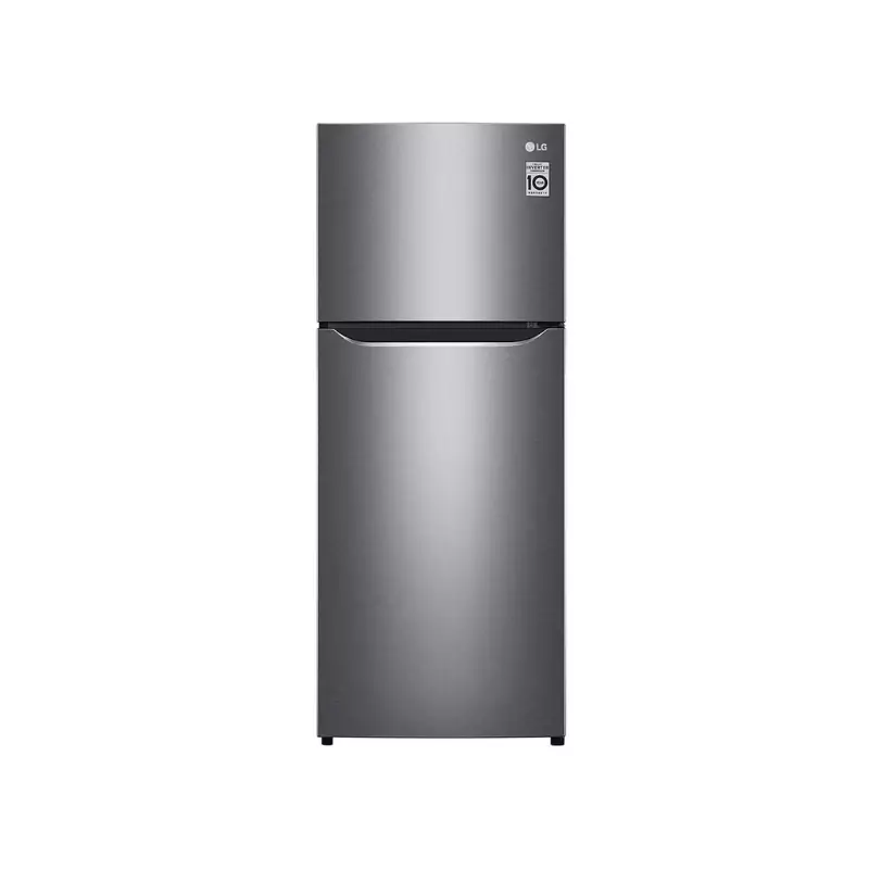 LG Refrigerator 205L Gross 187L Net Double Door with Moist Balance Crisper, Multi Air Flow Graphite GN -B202SQBB