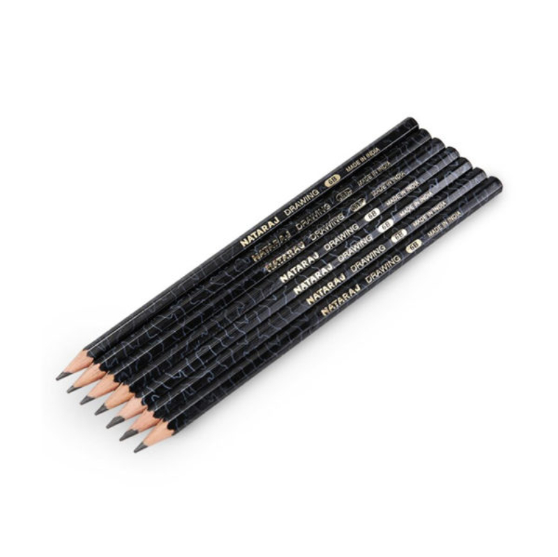 Nataraj Drawing Pencil All Types 6pcs P03077