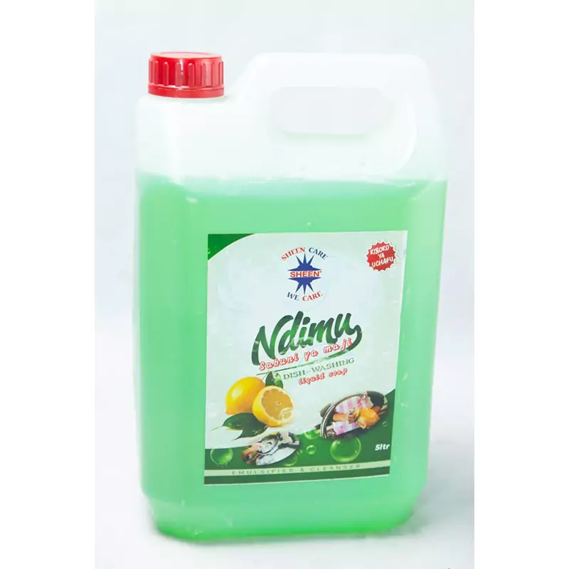 Sheencare Ndimu Dishwashing Soap Lemon 5L Pack of 4