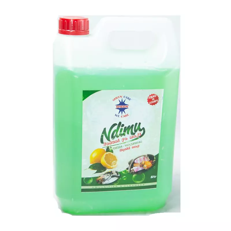 Sheencare Ndimu Dishwashing Soap Lemon 5L Pack of 4