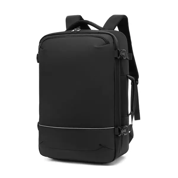 CoolBell Laptop Backpack 17.3" with USB Charging Port, Dedicated Compartments Black PS-668