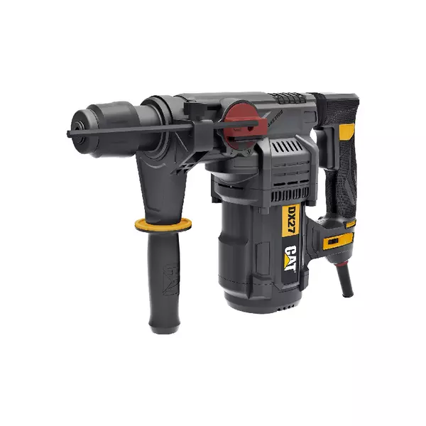 Caterpillar Rotary Hammer SDS Plus 32mm 1500W with 5J Impact Energy, Lock-on Switch DX27