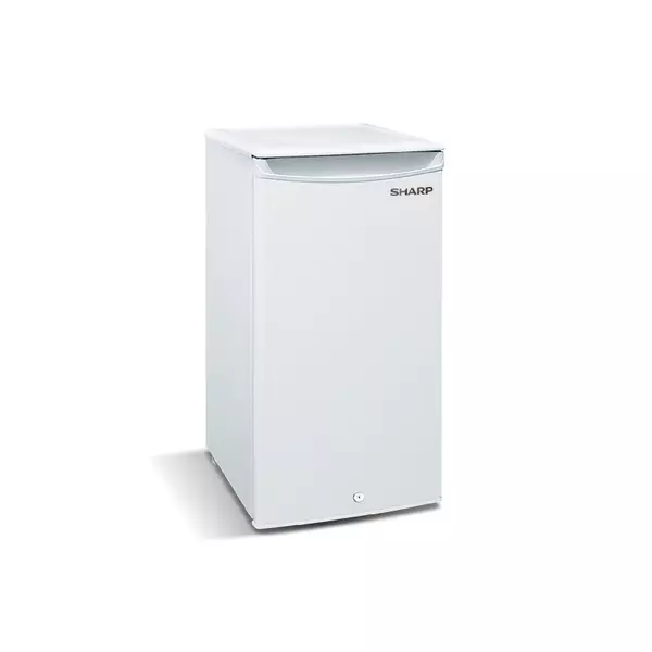 Sharp Mini Bar Refrigerator 150L Single Door with Lock & Key, Inner LED Light, White, China SJ-K155X-WH3