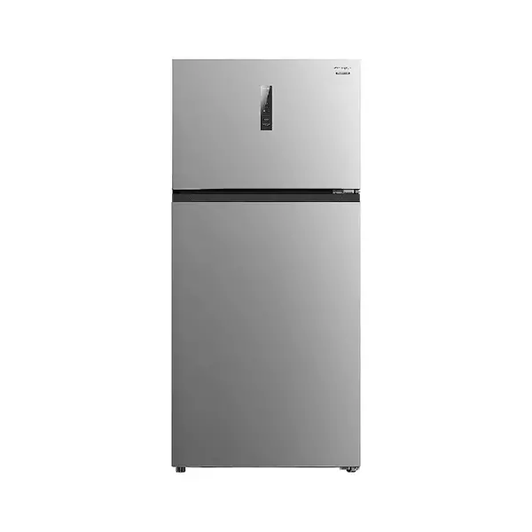 Sharp Inverter Refrigerator 540L Double Door Top Freezer, Electronic Control with Lock & Key, Inox Silver, China SJ-HM540-HS3