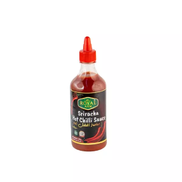 Royal Arm Sriracha Hot Chilli Sauce 483ml (Pack of 12)