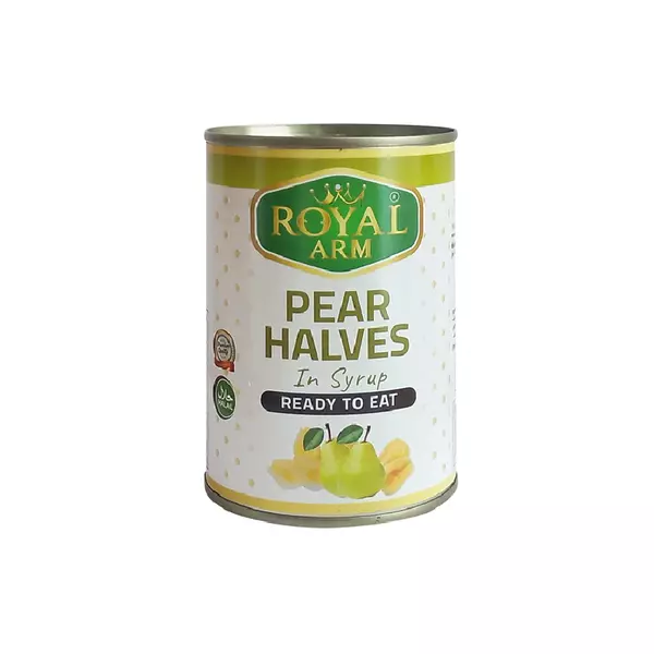 Royal Arm Pear Halves in Syrup 820g (Pack of 12)